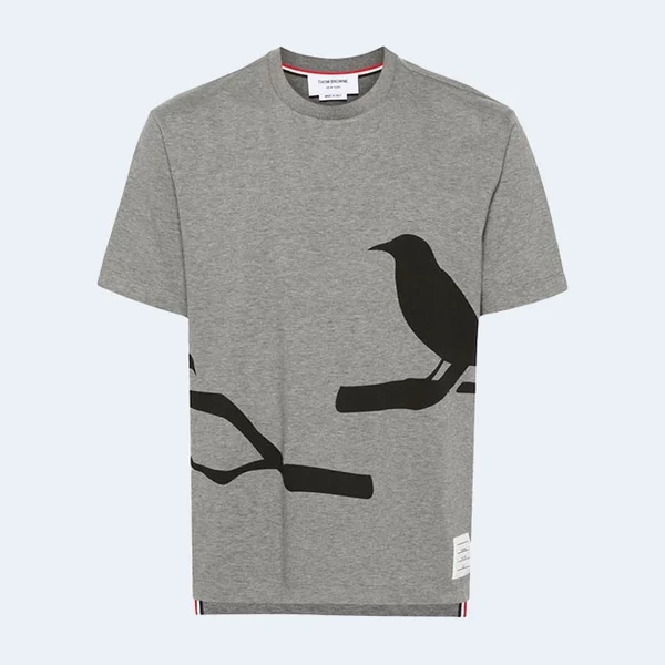 톰브라운 저지 레이븐 티셔츠 2COLOR (WHITE) (GRAY)