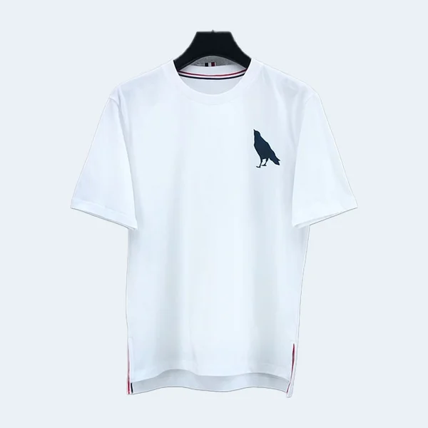 톰브라운 크로우즈 라운드 티셔츠 5COLOR (WHITE) (GRAY) (PINK) (NAVY) (BLACK)